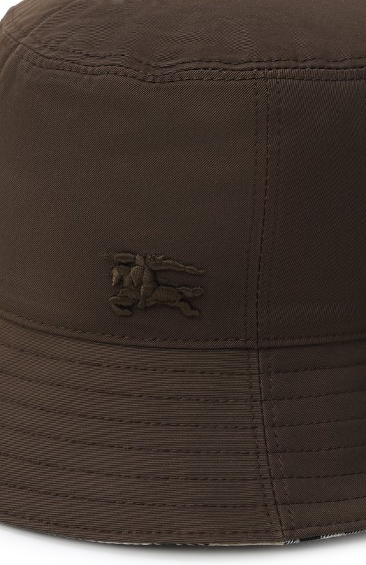 Двусторонняя панама Burberry 8122268 Коричневый  8122268 Фото 3