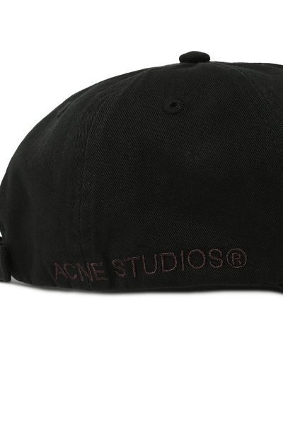 Хлопковая бейсболка ACNE STUDIOS, арт. C40224/M, фото 4