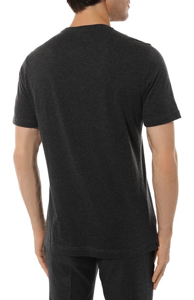 Футболка из хлопка и кашемира CAPOBIANCO, арт. 15M660.WS00./58-60, фото 4