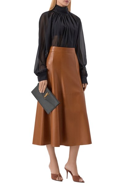 Кожаный футляр для документов SAINT LAURENT, арт. 565739/1GF0J, фото 3