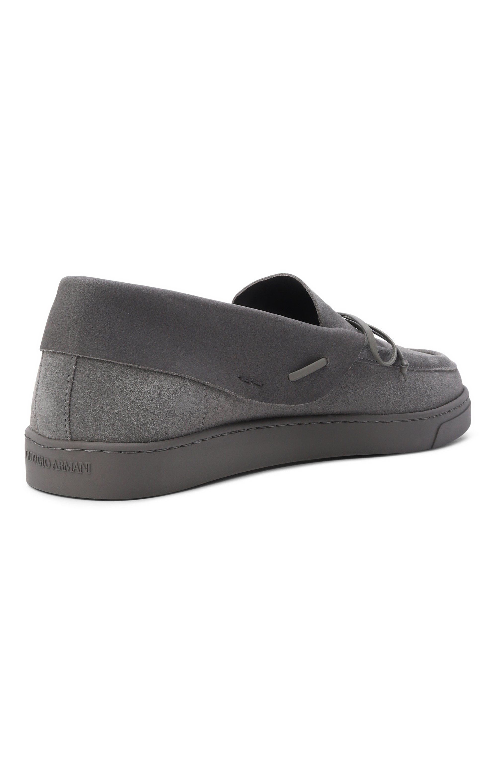 Замшевые лоферы GIORGIO ARMANI, арт. GM004384/AF29869, фото 4