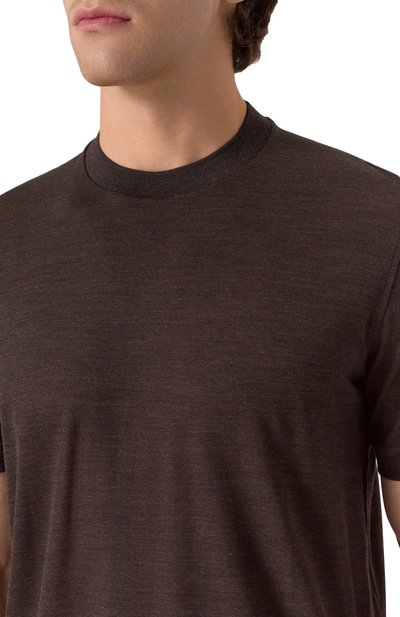 Шерстяная футболка CANALI, арт. T0894/MJ02248, фото 5