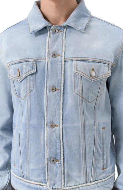 Джинсовая куртка MSGM, арт. 3840MH233/257089, фото 5