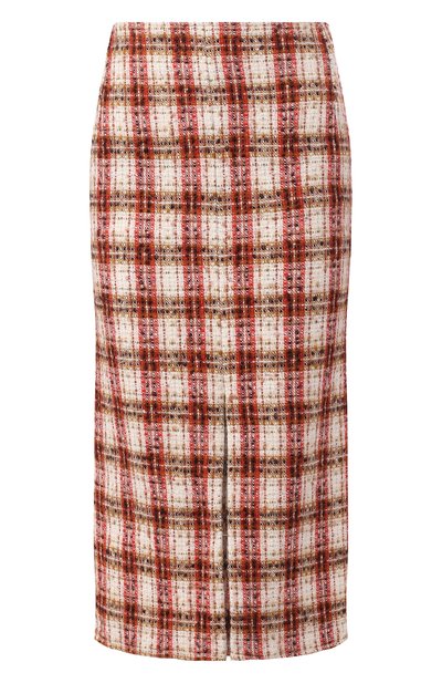 Юбка из смеси шерсти и хлопка VICTORIA BECKHAM, арт. 1120WSK000710A, фото 1