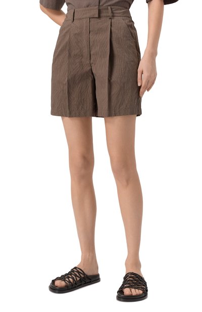 Хлопковые шорты BRUNELLO CUCINELLI, арт. MQ994HH299, фото 3