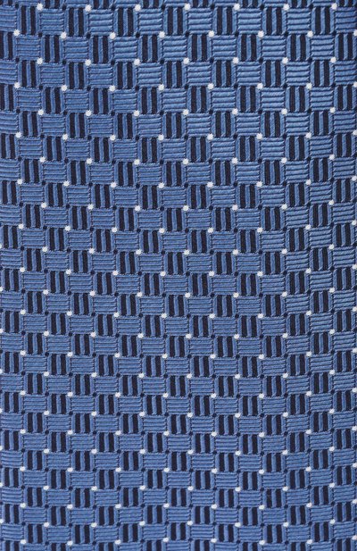 Шелковый галстук CANALI голубого цвета по цене 21450 руб., арт. 18/HJ04531, фото 4 Шелковый галстук CANALI, арт. 18/HJ04531, фото 4