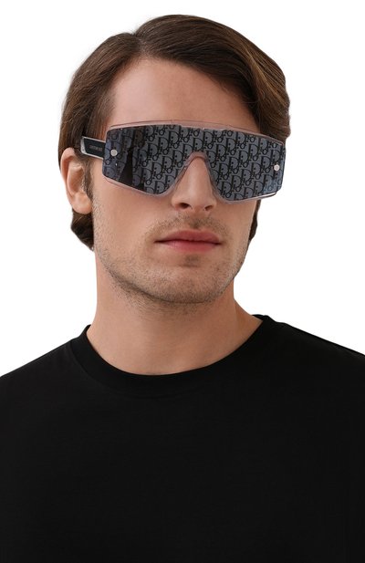 Солнцезащитные очки DIOR EYEWEAR прозрачного цвета по цене 69950 руб., арт. DI0RXTREM MU 85B8, фото 3 Солнцезащитные очки DIOR EYEWEAR, арт. DI0RXTREM MU 85B8, фото 3