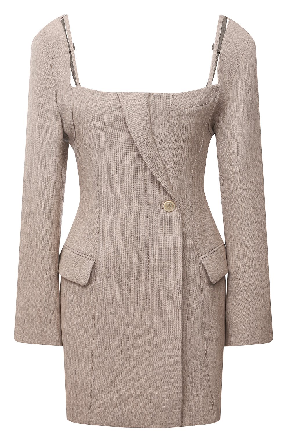 Шер стяное платье JACQUEMUS, арт. 213DR001-1260, фото 1