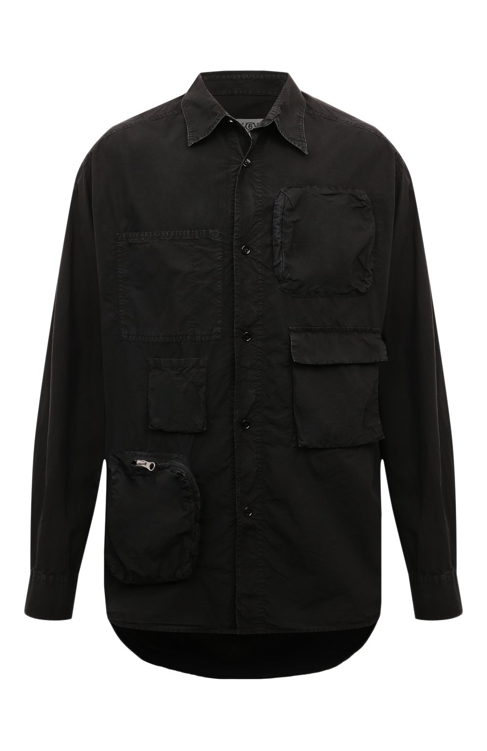 Хлопковая рубашка MM6, арт. SH0DT0013/S52921, фото 1