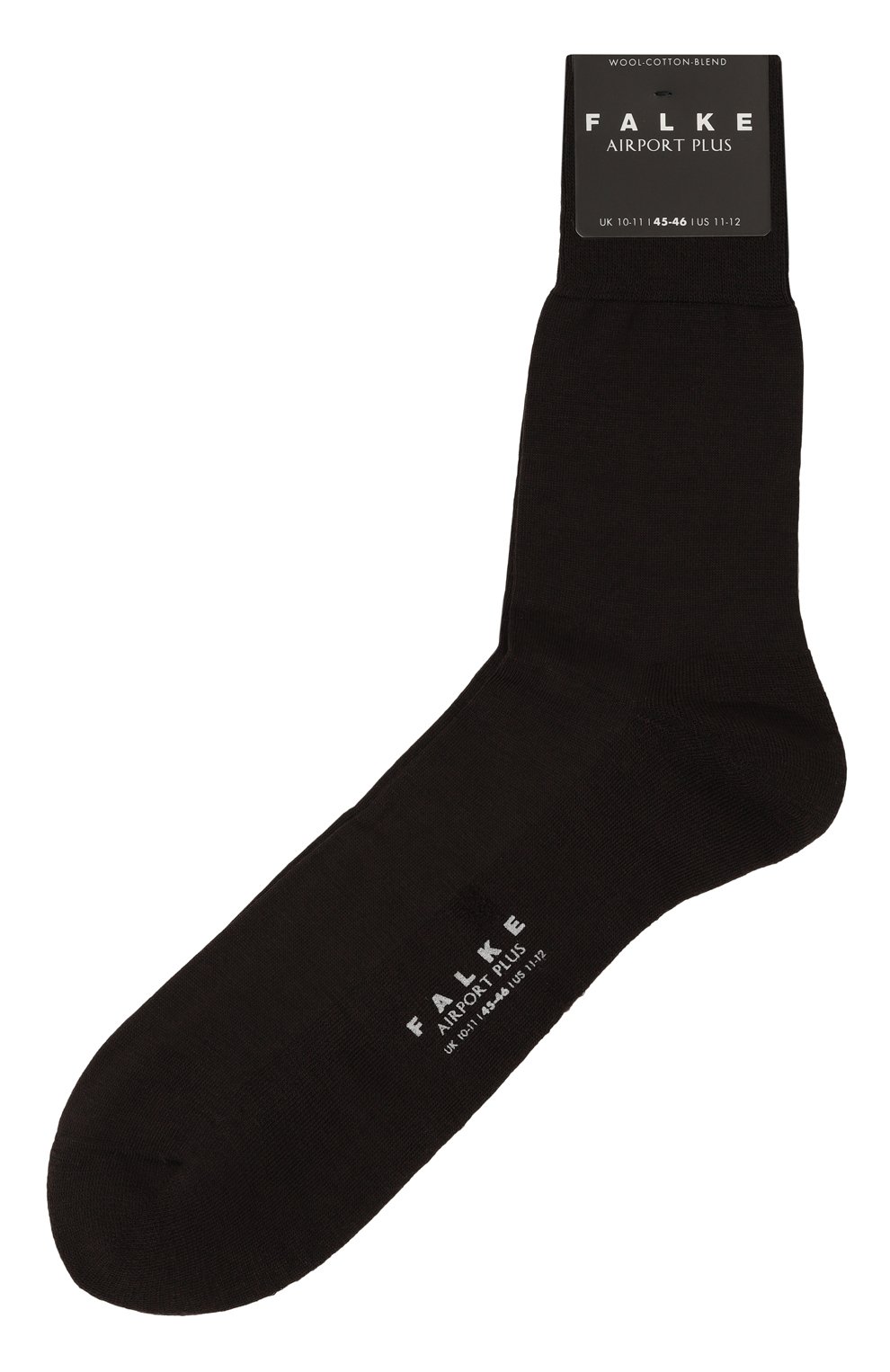 Носки из шерсти и хлопка FALKE темно-коричневого цвета по цене 3270 руб., арт. 14403, фото 1 Носки из шерсти и хлопка FALKE, арт. 14403, фото 1