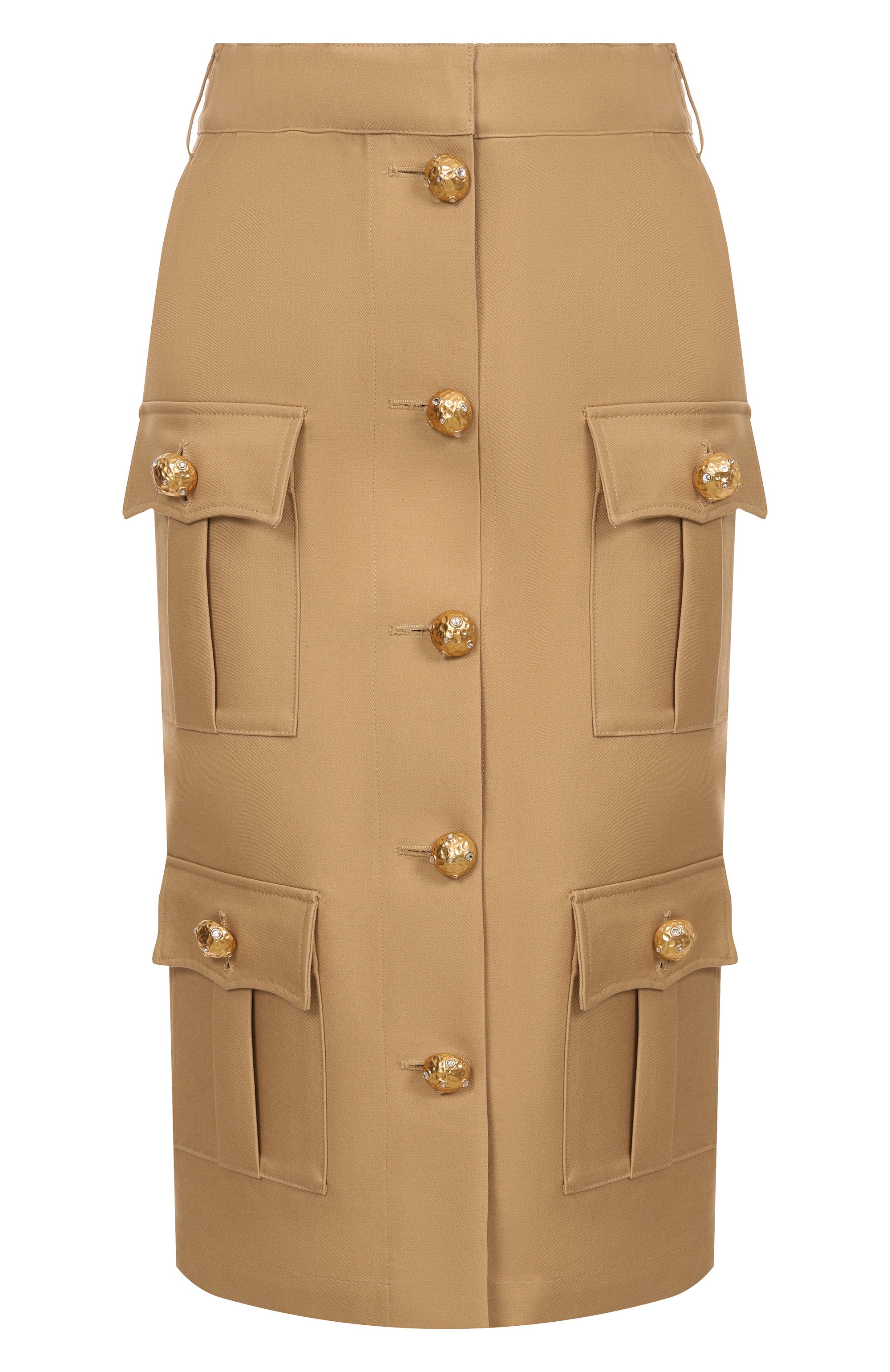 Джинсовая юбка GIUSEPPE DI MORABITO бежевого цвета по цене 96350 руб., арт. 04SSSK142 04411, фото 1 Джинсовая юбка GIUSEPPE DI MORABITO, арт. 04SSSK142 04411, фото 1