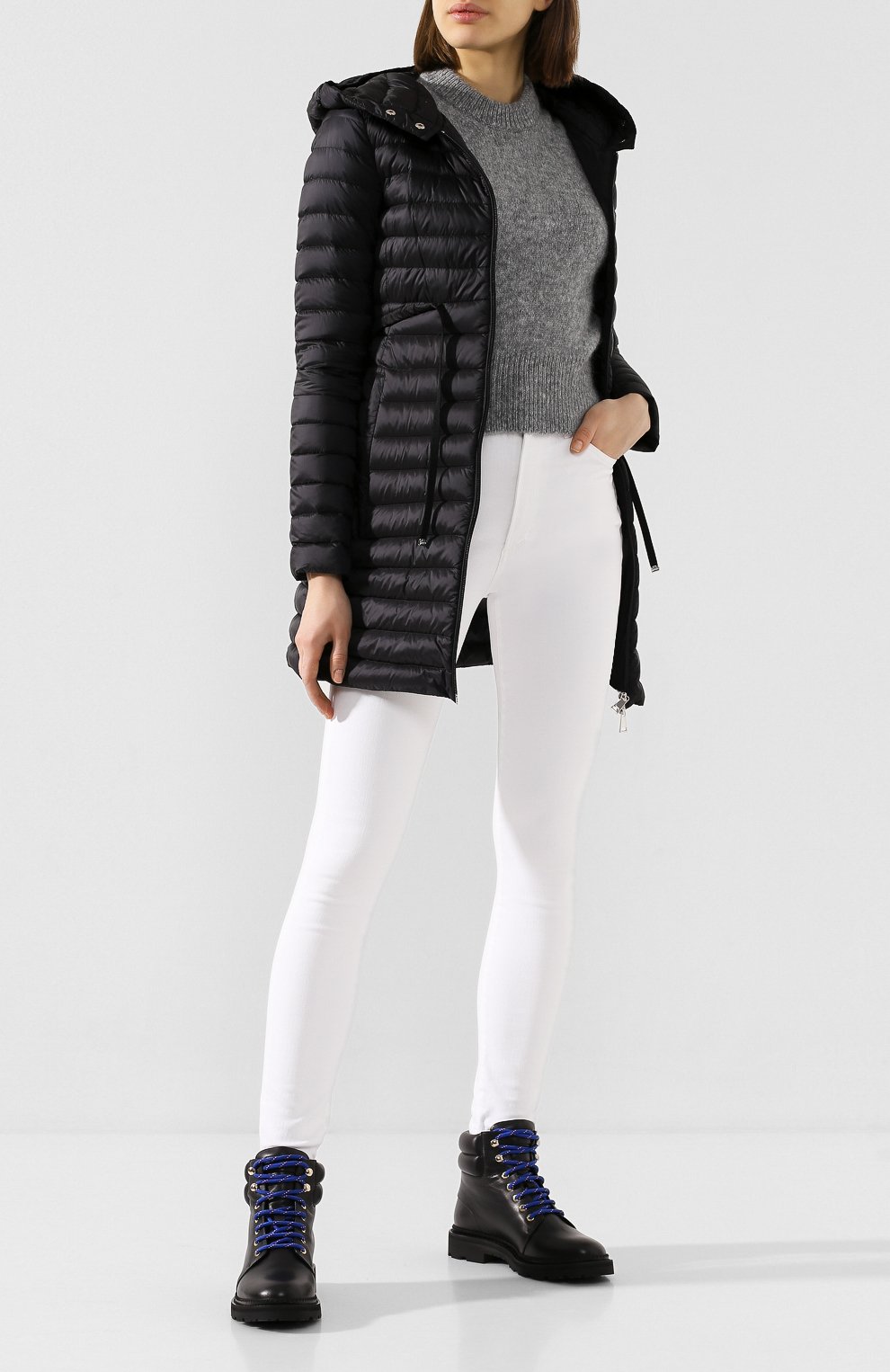 Пуховая куртка barbel MONCLER черного цвета по цене 117500 руб., арт. F1-093-1C101-00-53048, фото 2 Пуховая куртка barbel MONCLER, арт. F1-093-1C101-00-53048, фото 2