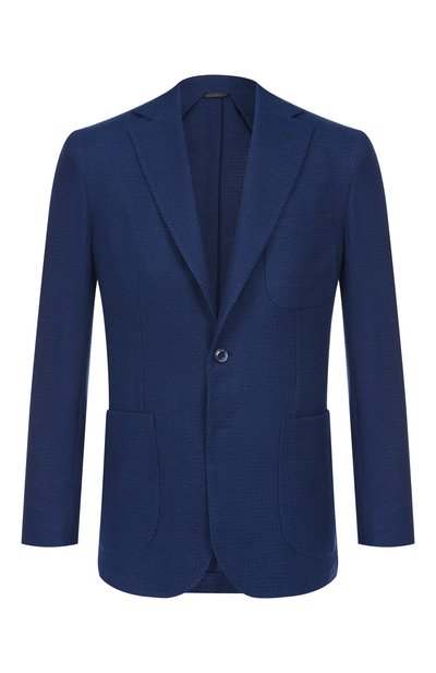 Мужской пиджак из хлопка и льна MVST, арт. 9111