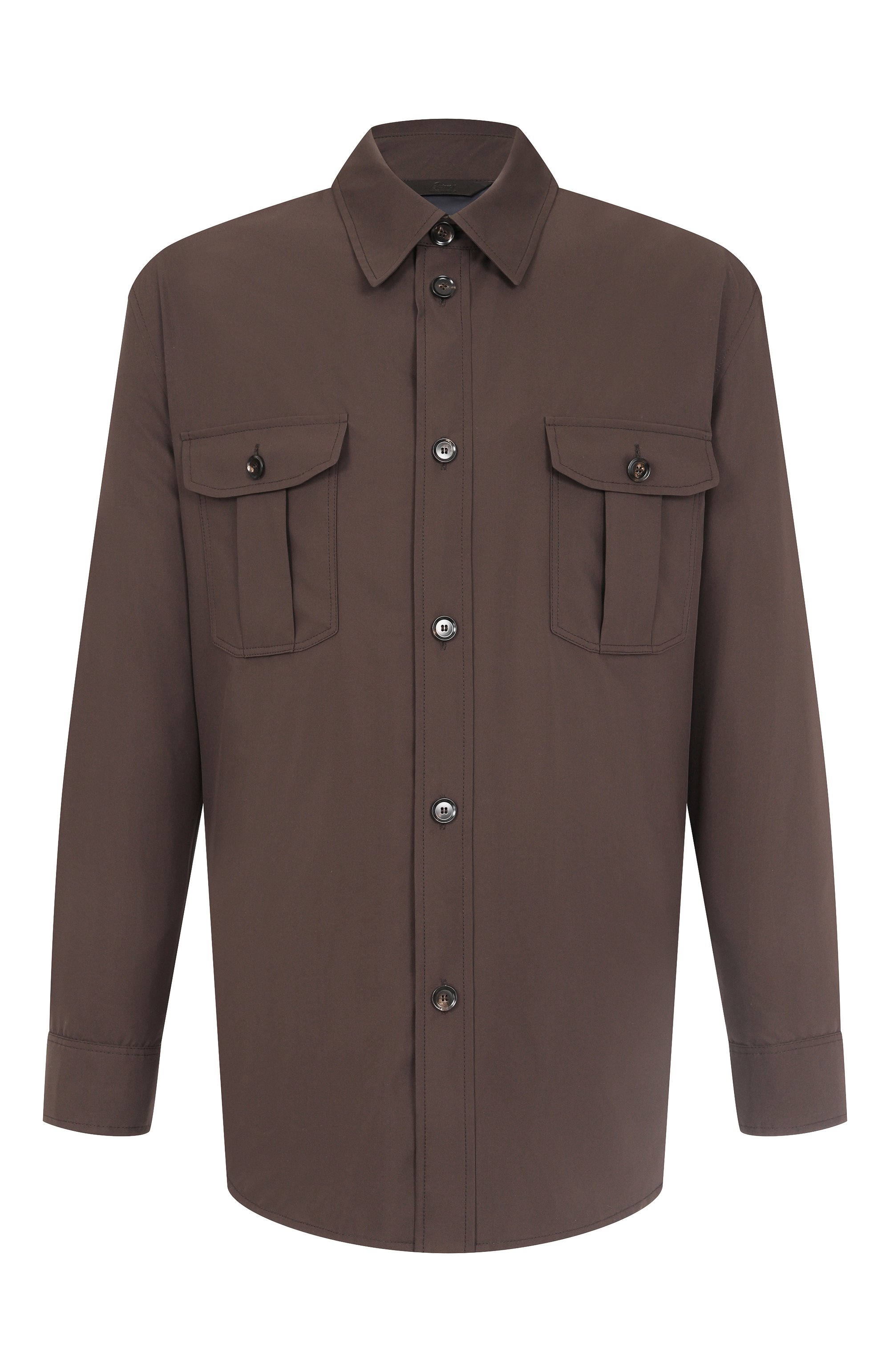 Шелковая куртка-рубашка BRIONI, арт. SLTA0L/02401, фото 1