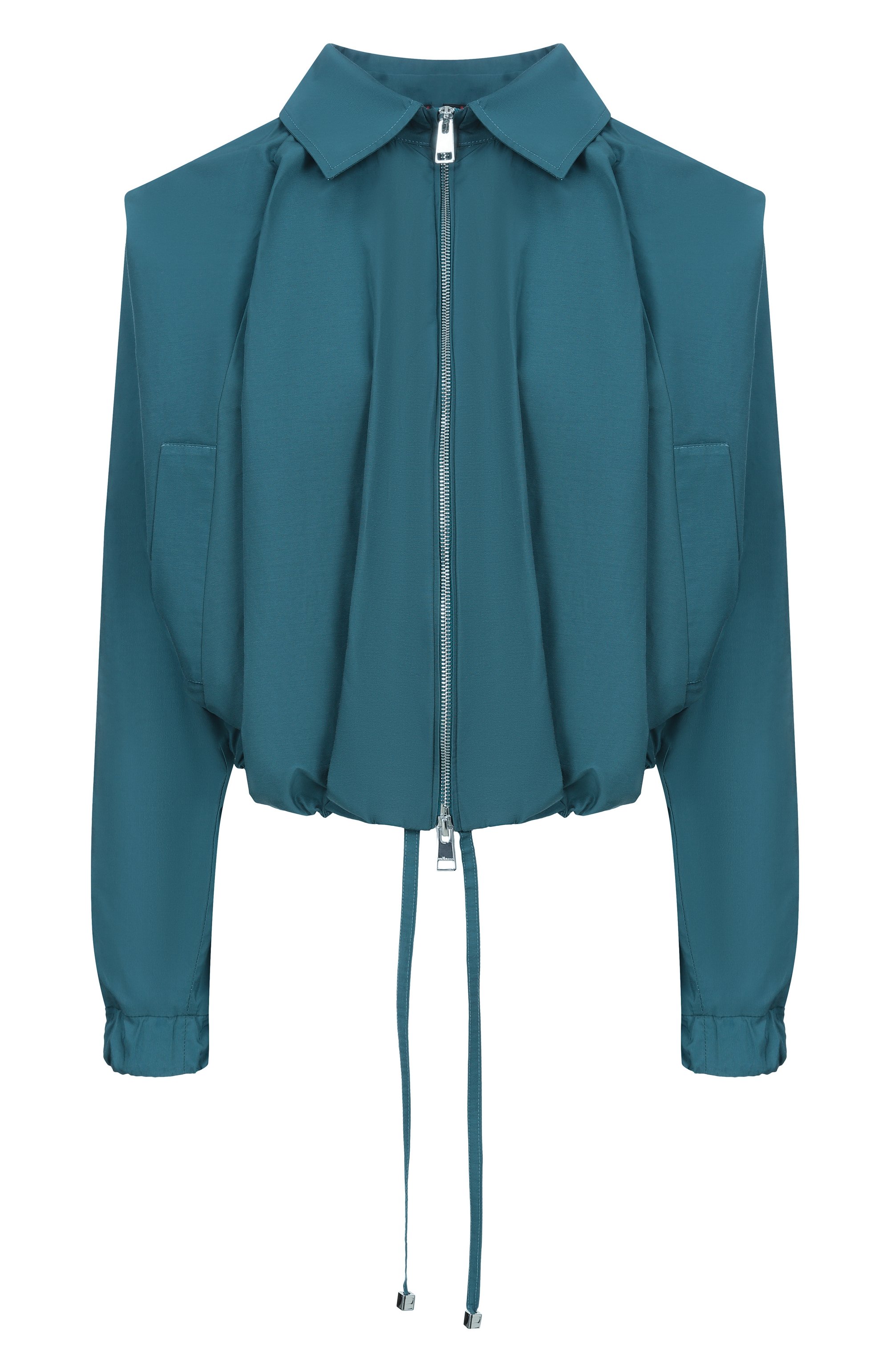 Бомбер KITON бирюзового цвета по цене 299500 руб., арт. D61509K0991G, фото 1 Бомбер KITON, арт. D61509K0991G, фото 1