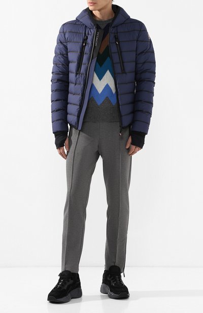 Шерстяной свитер с принтом MONCLER, арт. D2-091-90302-00-969A4, фото 2