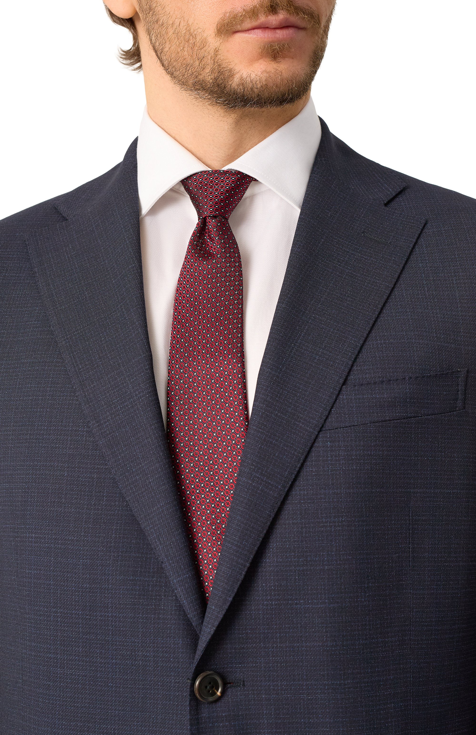 Шелковый галстук CANALI, арт. 18/HJ04235, фото 2