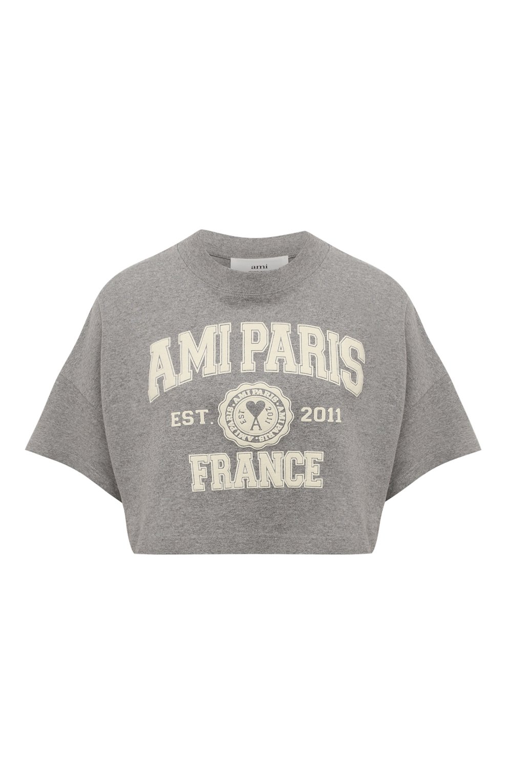 Хлопковая футболка AMI, арт. FTS010 702, фото 1