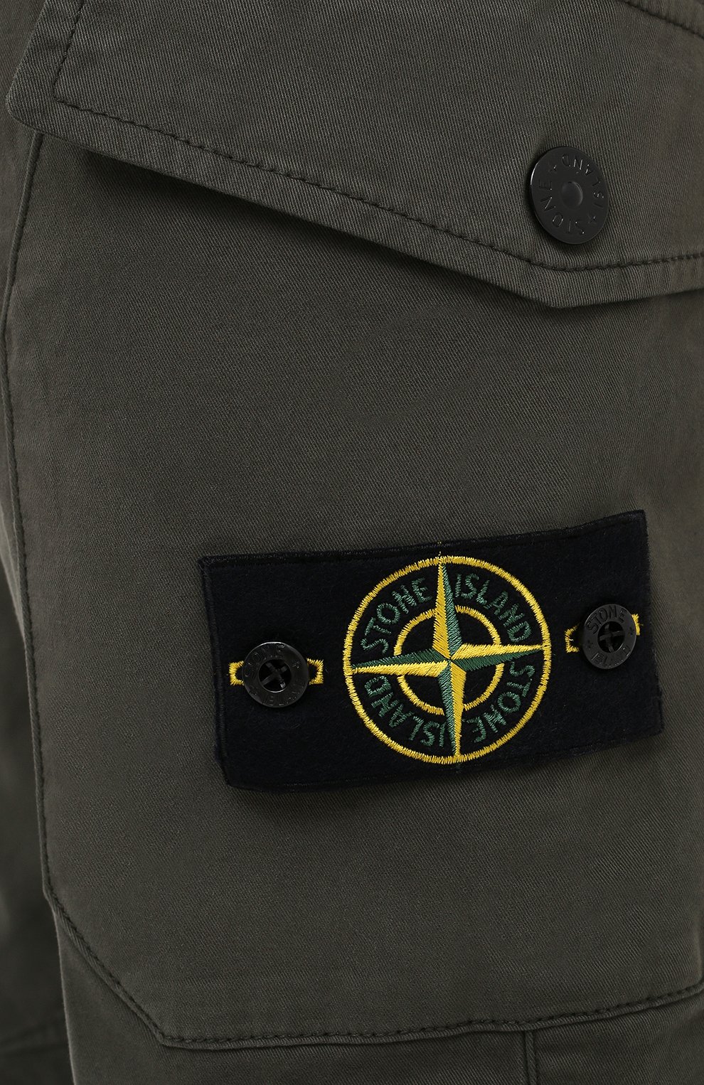 Хлопковые брюки-карго STONE ISLAND, арт. 731531310, фото 5