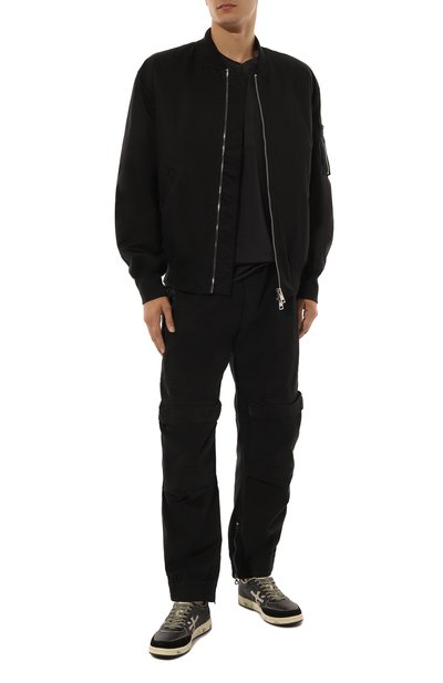 Кожаные кеды bskt clay PREMIATA черного цвета по цене 28000 руб., арт. BSKTCLAY/BSKT CLAY VAR 6909, фото 2 Кожаные кеды bskt clay PREMIATA, арт. BSKTCLAY/BSKT CLAY VAR 6909, фото 2