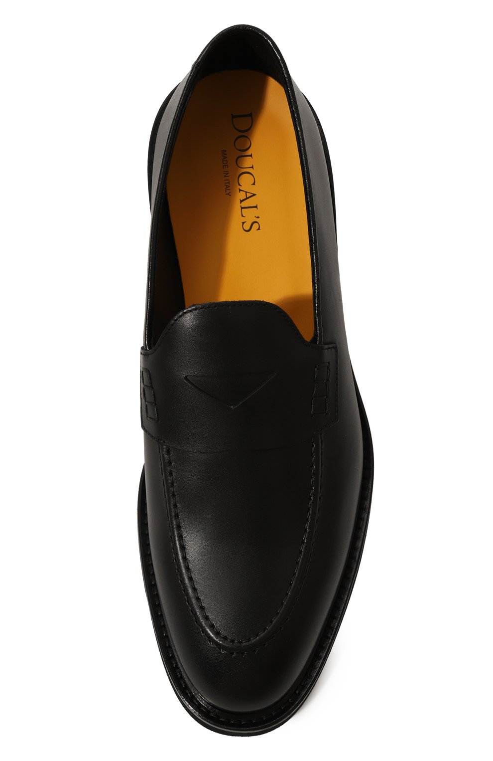 Кожаные пенни-лоферы DOUCAL'S, арт. DU3340VER0UF159N, фото 6