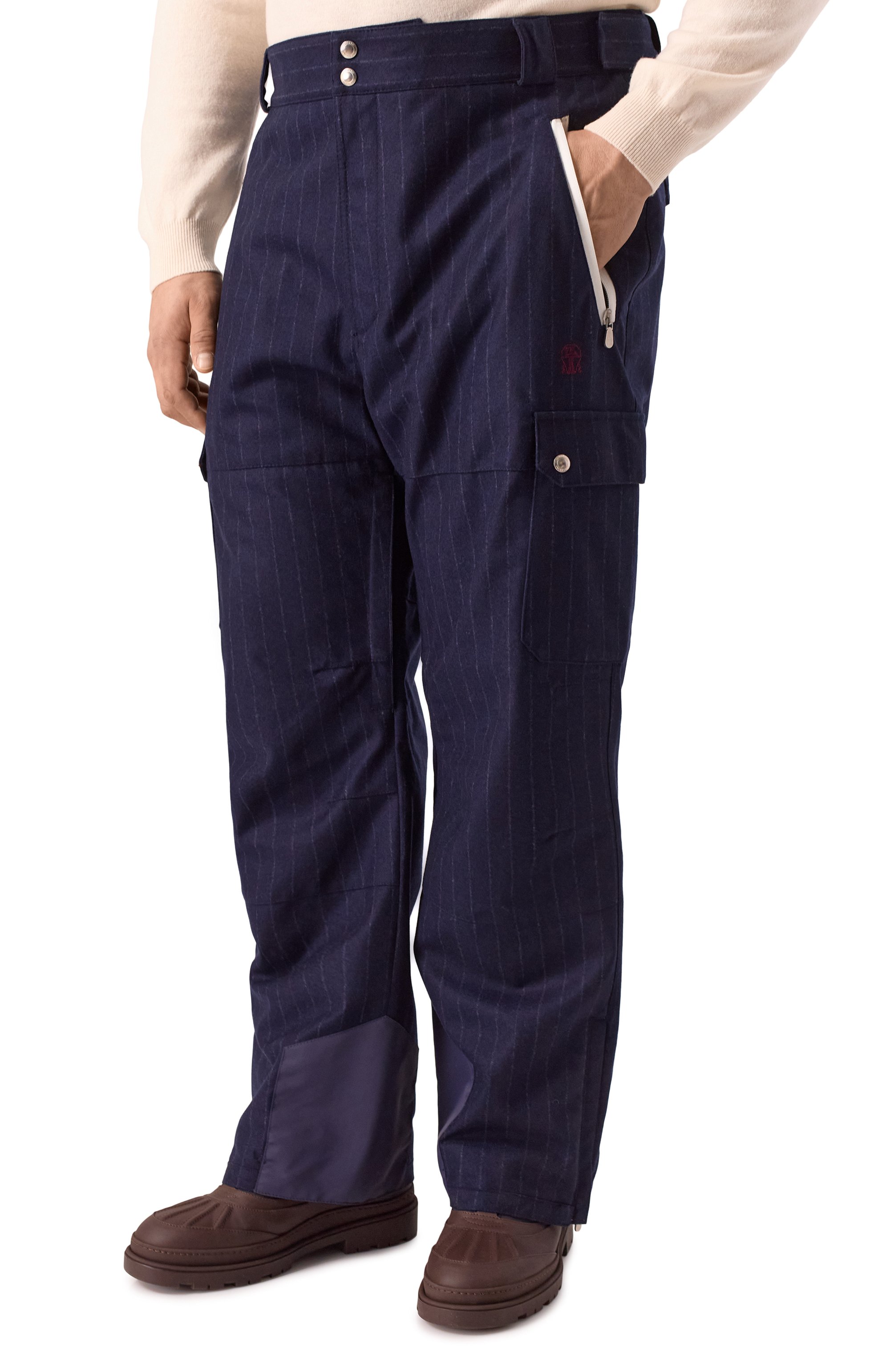 Шерстяные брюки BRUNELLO CUCINELLI, арт. M208MKP05, фото 3