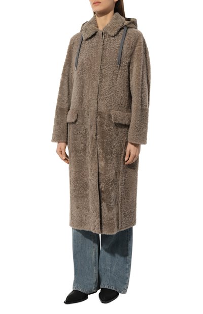 Дубленка из овчины BRUNELLO CUCINELLI, арт. MPMBP9778, фото 3