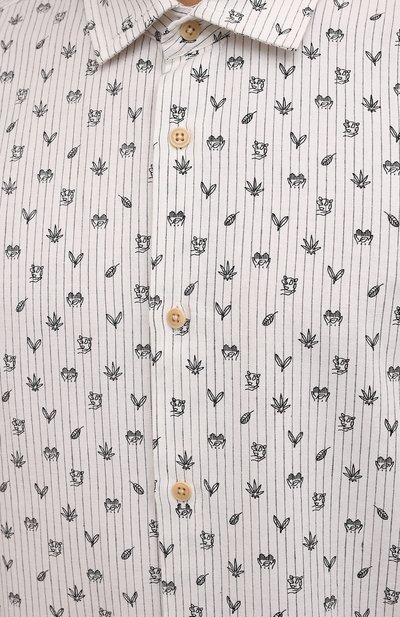 Хлопковая рубашка BOSS, арт. 50448095, фото 5