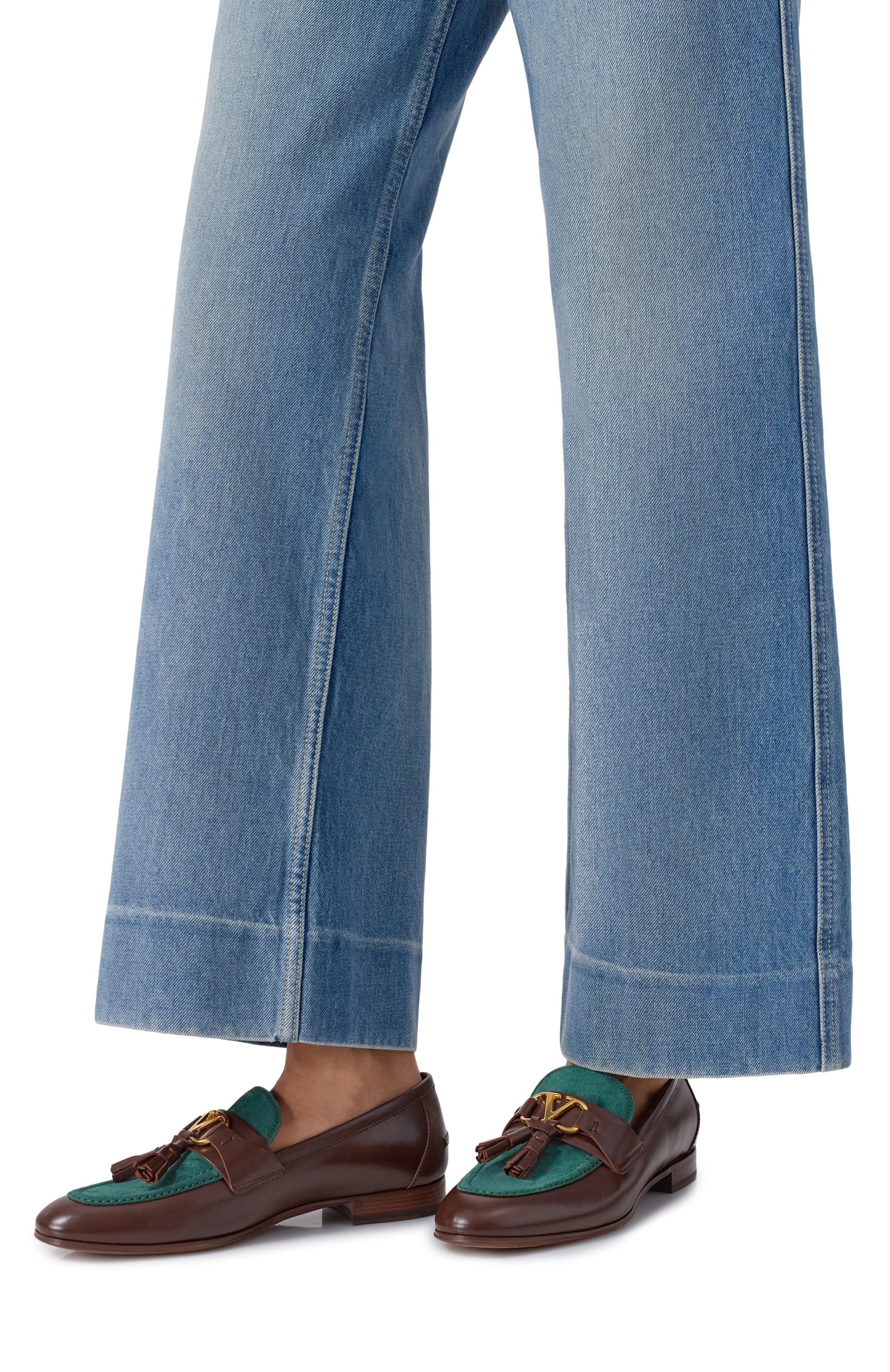 Кожаные лоферы vaniteux VALENTINO, арт. 8W2S0NF9/LQN, фото 2