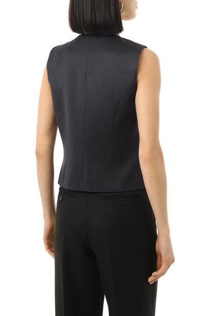 Жилет из шерсти и кашемира LESYANEBO, арт. LN03H- 411_QU, фото 4