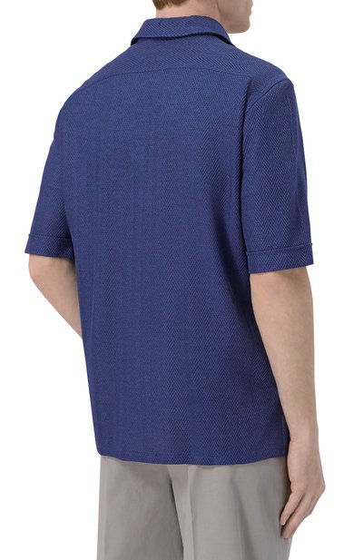 Рубашка из шелка и хлопка STEFANO RICCI, арт. CJ008195/DJ0002, фото 4