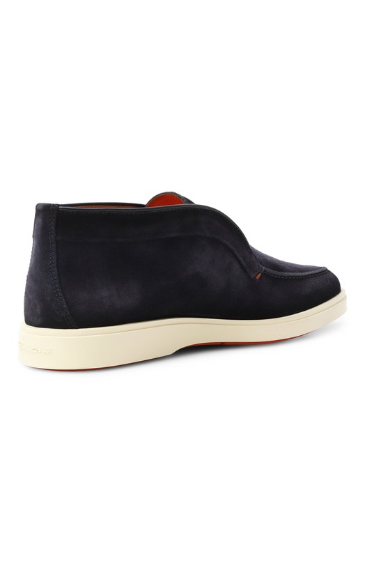 Замшевые ботинки Detroit Santoni MGDG17823TICBGEX Синий  MGDG17823TICBGEX Фото 5