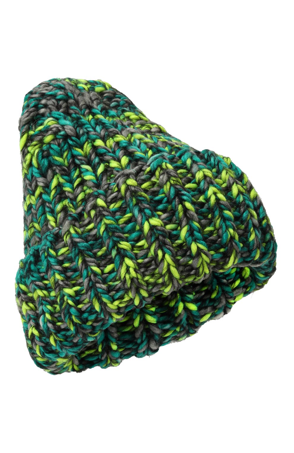 Шапка A.T.T. зеленого цвета по цене 7460 руб., арт. 2460/21, фото 1 Шапка A.T.T., арт. 2460/21, фото 1