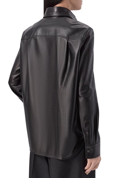 Кожаная рубашка BOTTEGA VENETA, арт. 870161/V61D0, фото 4