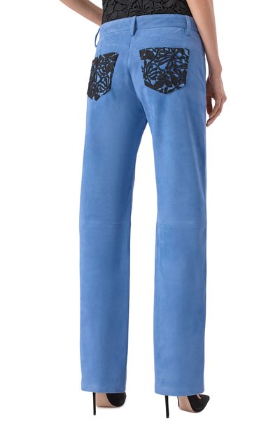 Замшевые брюки MVST, арт. 25E/X2P/0/Z211/6850, фото 4