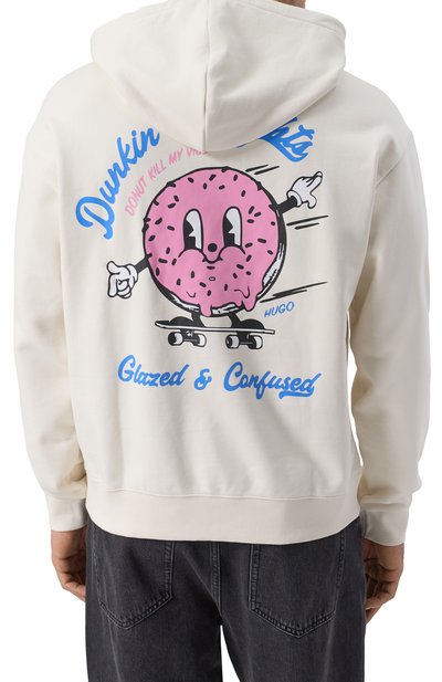 Хлопковое худи HUGO BLUE, арт. 50532264, фото 4