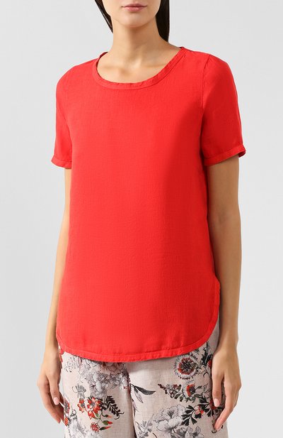 Льняной топ LA FABBRICA DEL LINO, арт. 90512, фото 3