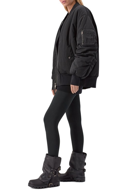 Комбинированные ботинки Dolce & Gabbana CT1109/AX872 Чёрный  CT1109/AX872 Фото 3