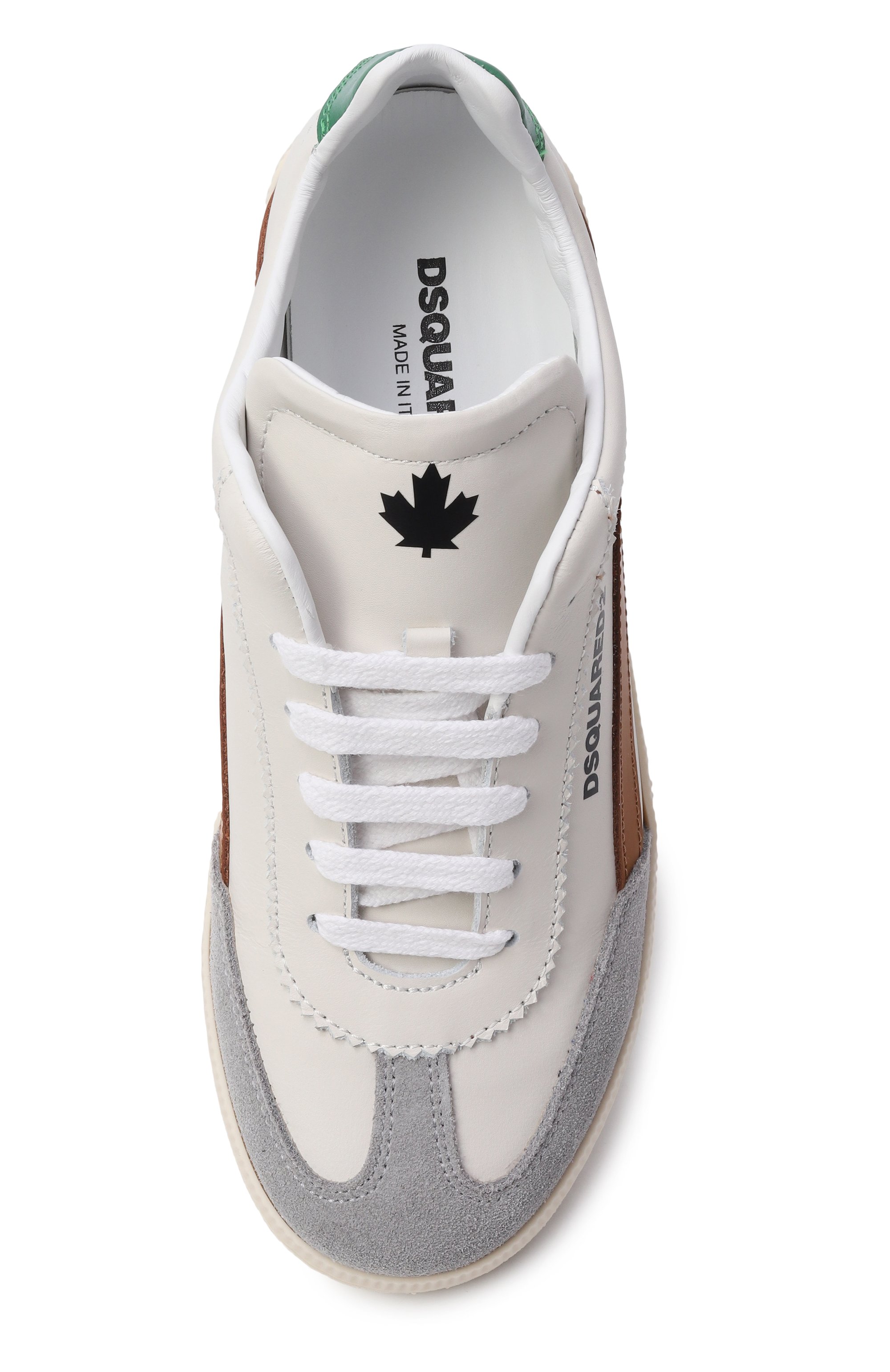 Кожаные кеды DSQUARED2, арт. 82752/VAR4, фото 4