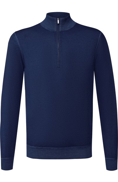 Кашемировый джемпер с воротником-стойкой на молнии KITON, арт. UK5008B, фото 1