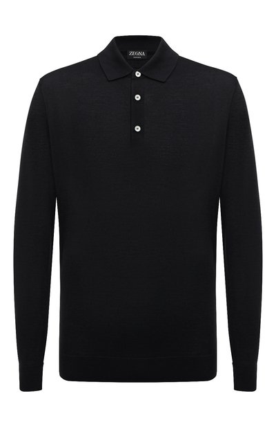 Мужская поло из кашемира и шелка ZEGNA, арт. 132/E8J00