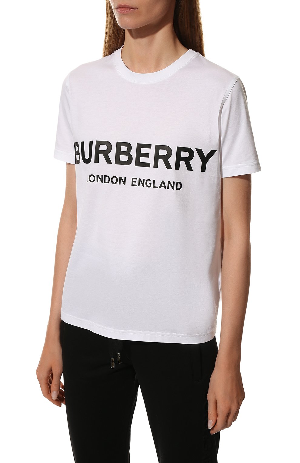 Хлопковая футболка BURBERRY, арт. 8008894, фото 3