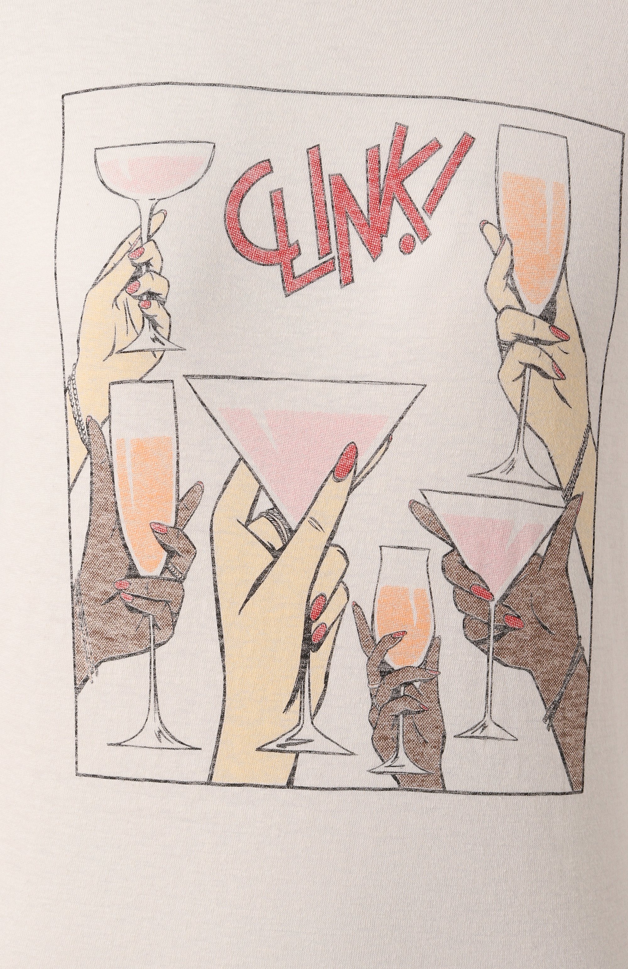 Хлопковая футболка RE/DONE, арт. 024-02WCGT314, фото 6