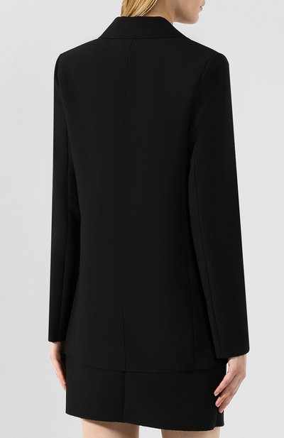 Жакет MSGM черного цвета по цене 51650 руб., арт. 2741MDG01 195600, фото 4 Жакет MSGM, арт. 2741MDG01 195600, фото 4