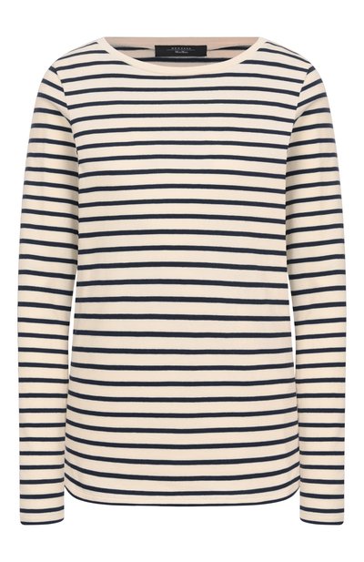 Хлопковый лонгслив WEEKEND MAX MARA, арт. ERASM0, фото 1