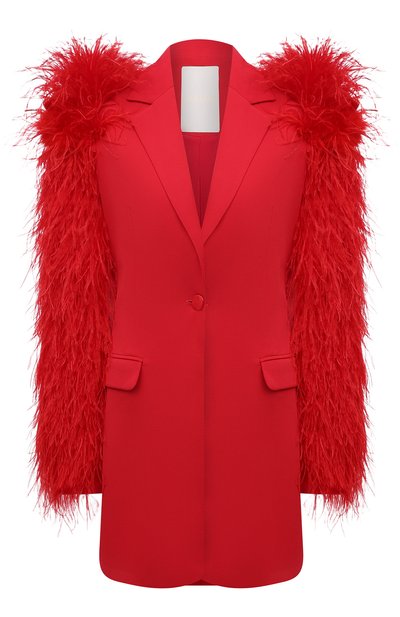 Жакет с отделкой перьями LOULOU, арт. 3302, фото 1