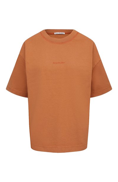 Женская хлопковая футболка ACNE STUDIOS, арт. AL0149