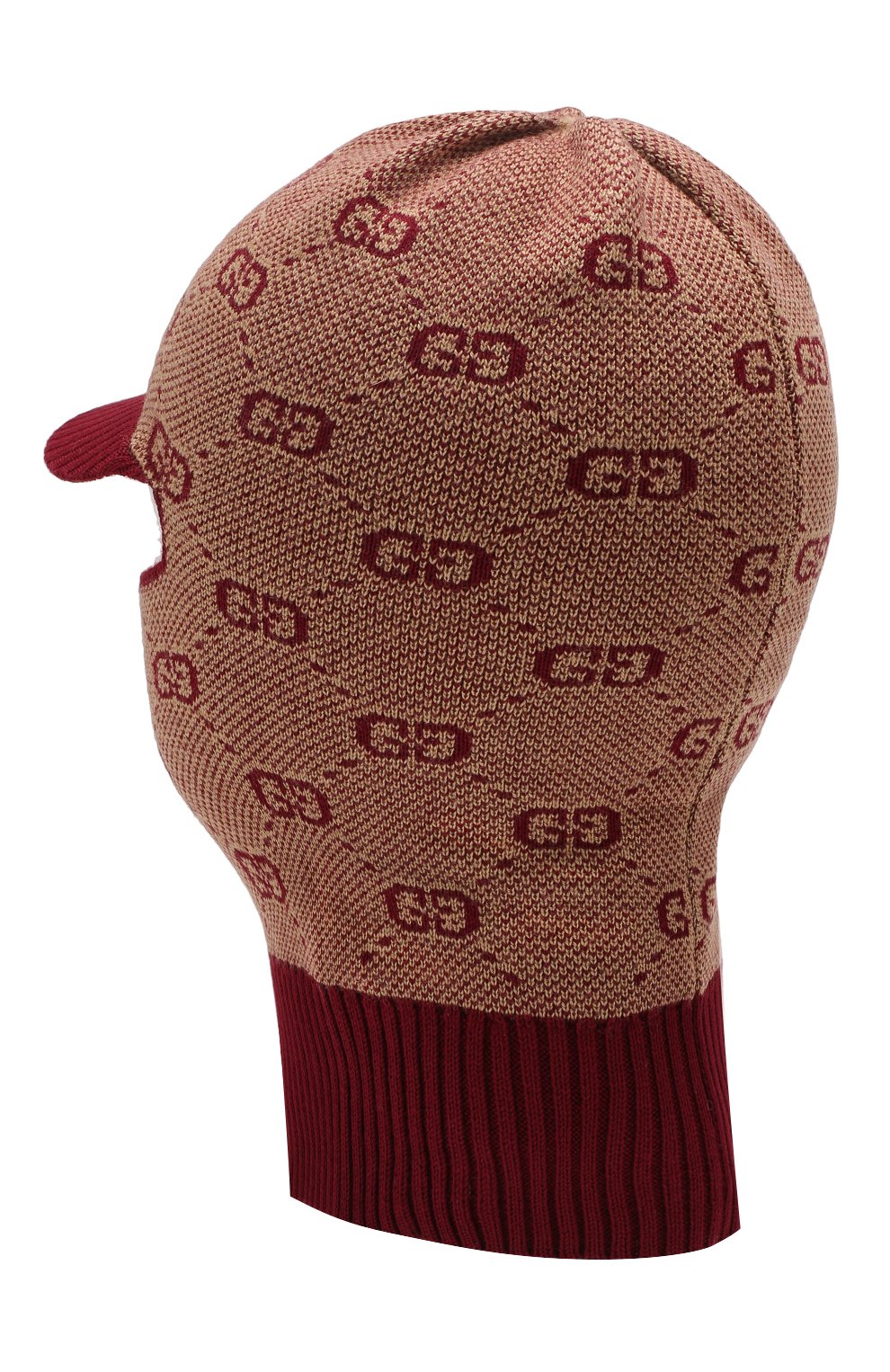 Шапка-балаклава из хлопка и шерсти GUCCI, арт. 574721/4K208, фото 2