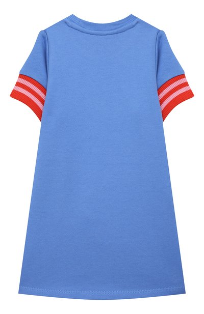 Хлопковое платье MARC JACOBS (THE) голубого цвета по цене 11350 руб., арт. W12410, фото 2 Хлопковое платье MARC JACOBS (THE), арт. W12410, фото 2
