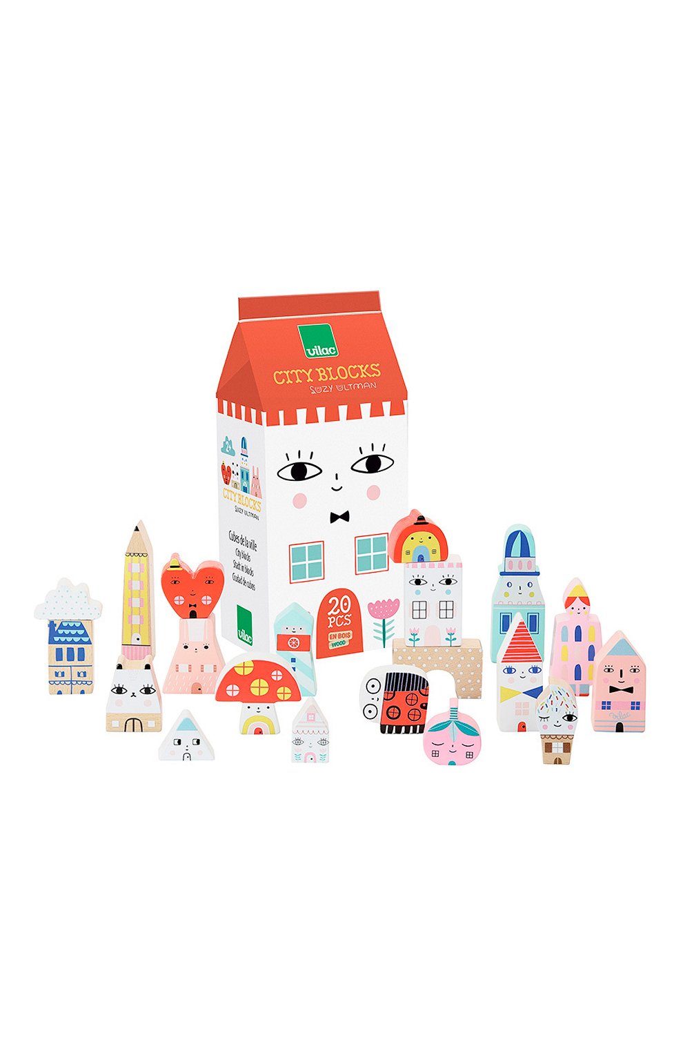 Кубики город VILAC, арт. 8902, фото 1